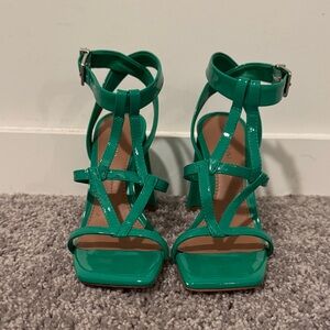 Gianni Bini Bexxlie Fresca Green Heels